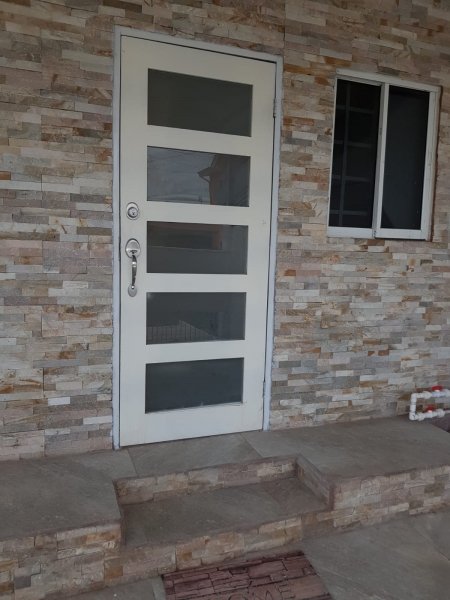 Main entrance door